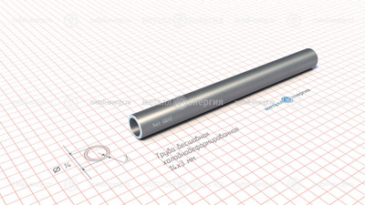 Труба бесшовная холоднодеформированная 14х3,0 изображение и чертёж
