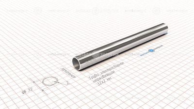 Труба электросварная нержавеющая 32х2 изображение и чертёж