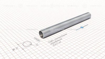 Труба электросварная нержавеющая 35х1,5 изображение и чертёж